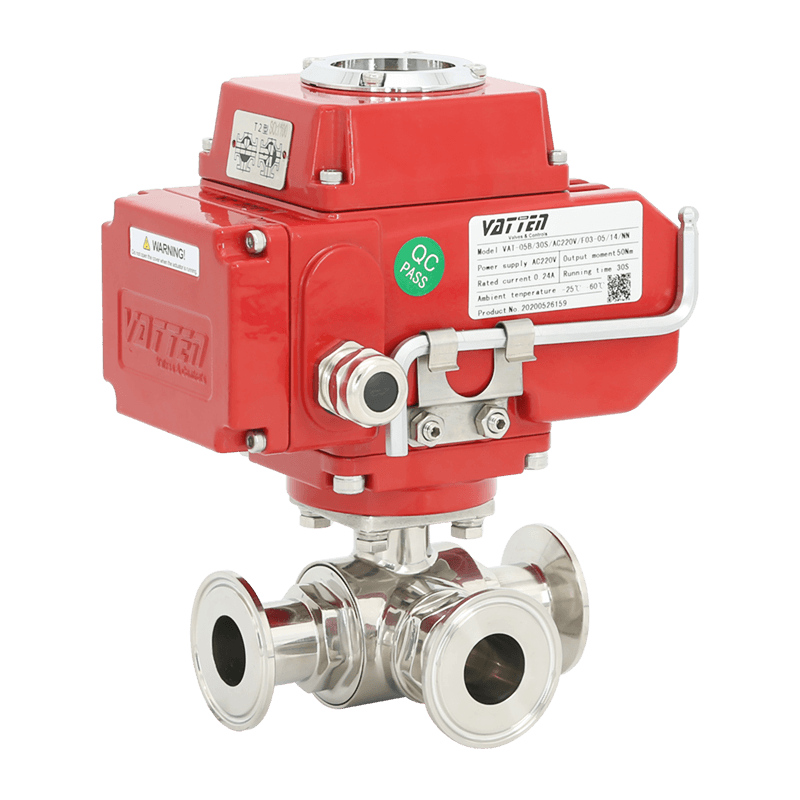 Electric Actuated Fibulae Ball Valve