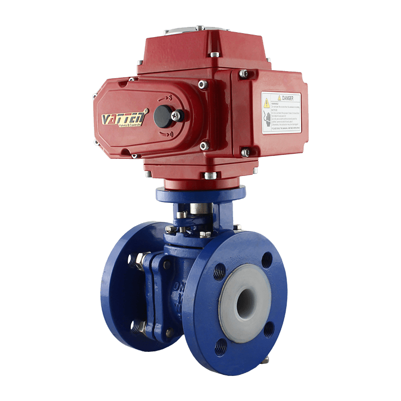 Electric Fluorine Ball Valve lined