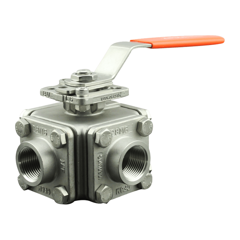 Manual quattuor-modo sequela Ball Valve