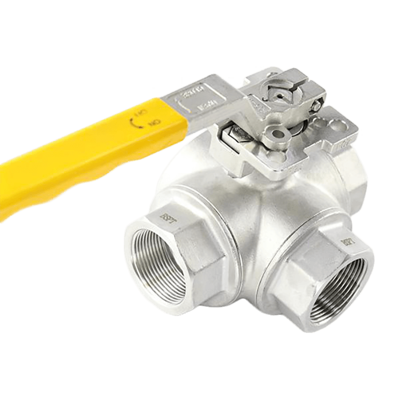 Manual Tres-modo sequela Ball Valve