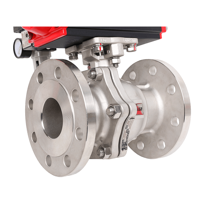 Pneumatica Explosio-probatio Flanged Ball Valve