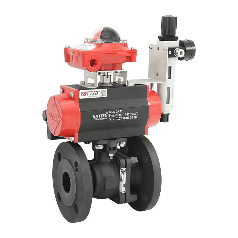 Pneumatica Flanged Ball Valve